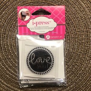 II-Press Clear Stamp Set - Love You!, With Love, Heart
